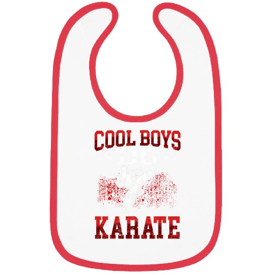 Cool Boys do Karate Karateka Asian Martial Arts Bibs