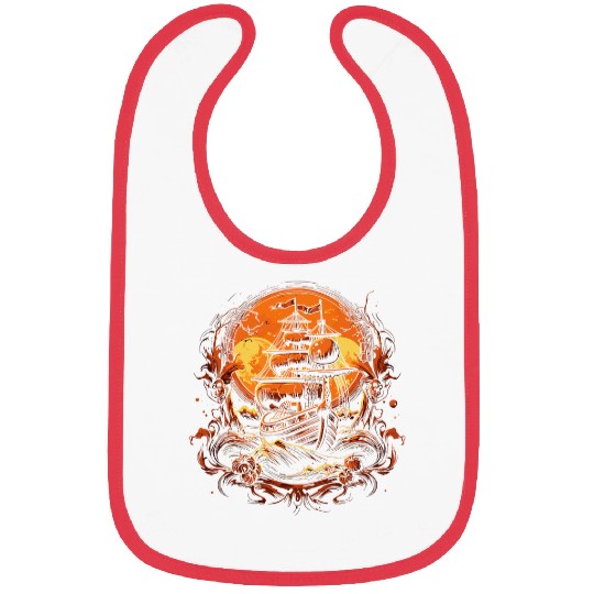 Halloween Boat Anchor 1 Bibs