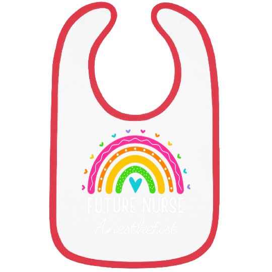 Future nurses Anesthetist Crna nurses Student Rainbow Women Bibs