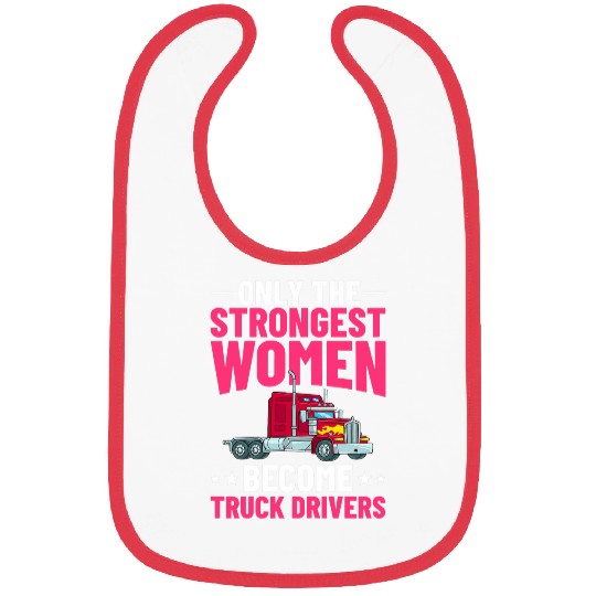 Womens Semi Truck Driver Trailer Trucker Training 2 Bibs