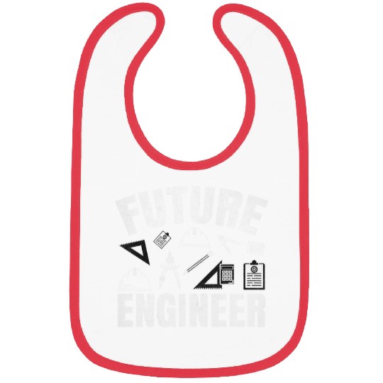 Engineering Student Kids Funny Future Engineer Bibs
