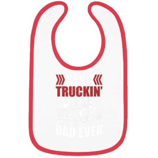 Trailer Driver Truckin Dad Ever Trucker Bibs