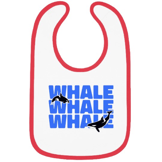 Future Marine Biologist Whale Whale Whale Orcas Bibs