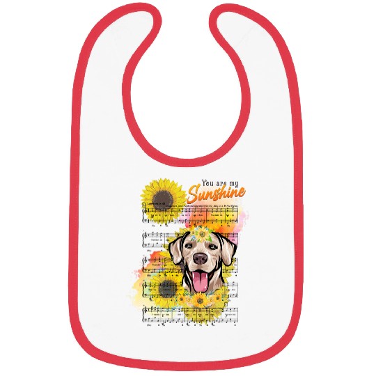 Rhodesian Ridgeback You Are My Sunshine Bibs