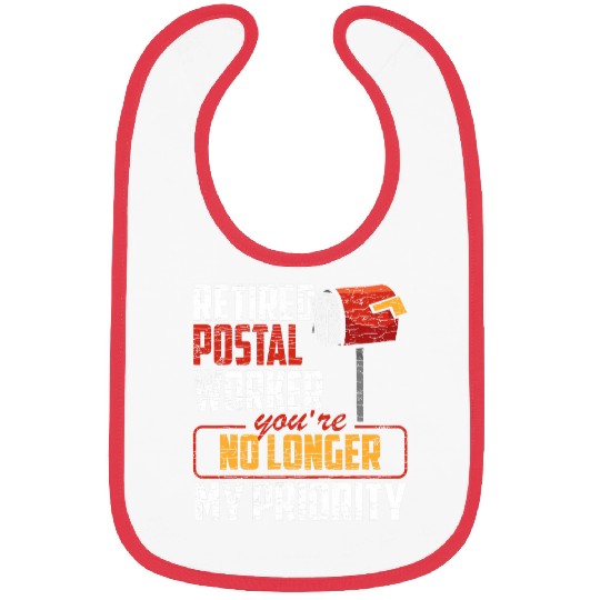 Retired Postal Worker Postman 1 Bibs