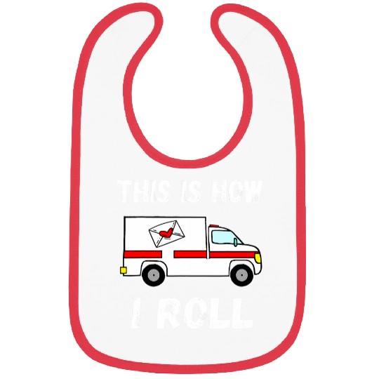 This Is How I Roll Postman Postal Worker Rural Mail Delivery Bibs
