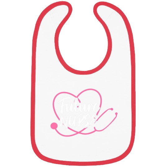 Future nurses Gift Funny Nursing Student nurses In Progress Bibs