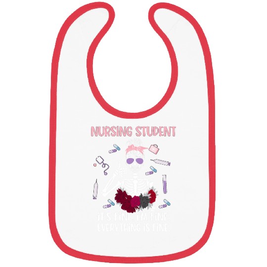 Future nurses Funny Nursing Student nurses In Progress Bibs