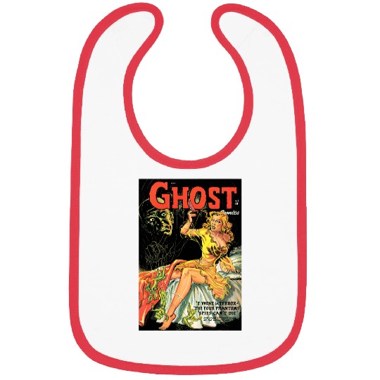 Halloween Horror vintages ghosts Comic Book Retro Scary Bibs