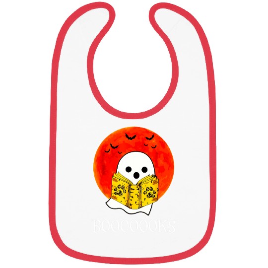 halloween booooks ghosts boo read books library 1 Bibs