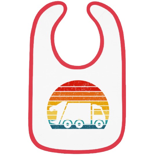 Retro vintages Trucker Big Rig SemiTrailer Truck Driver Bibs