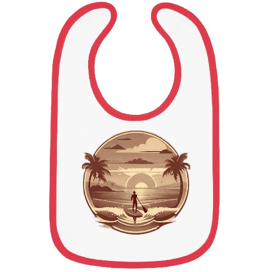 Enjoy SUP Paddle Boat Sunset Stand Up Paddle Board Bibs