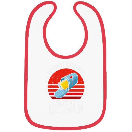 Retired Mailman See Wife For Details Husband Postal Worker 1 Bibs