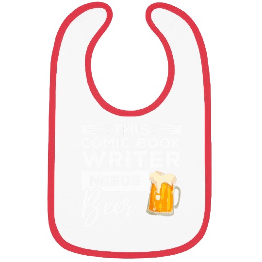 This Comic Book Writer Needs Beer Bibs