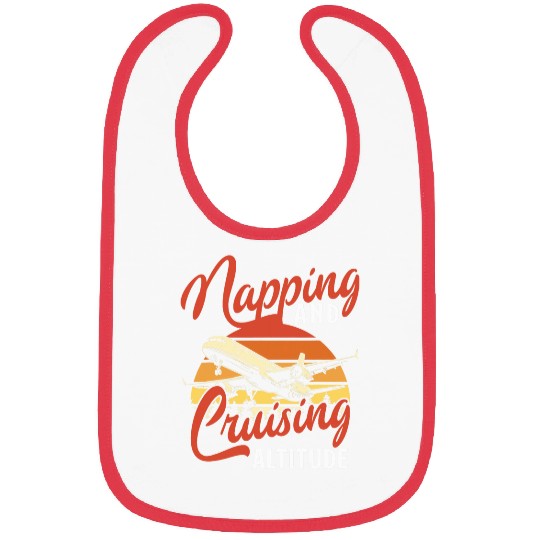 Retirement Aviation Retired Pilot Airplane Airline Flight 7 Bibs