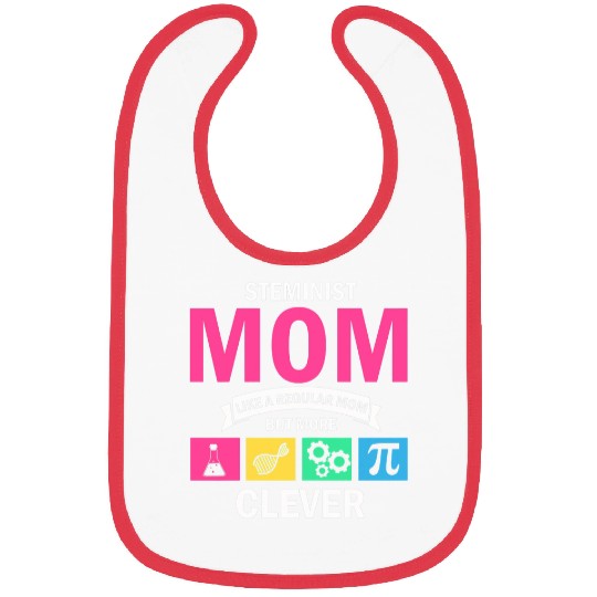 Womens Steminist Science Designs for Female Stem Scientist 8 Bibs