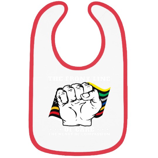 Union Worker US First Responders Flag Labor Day Bibs