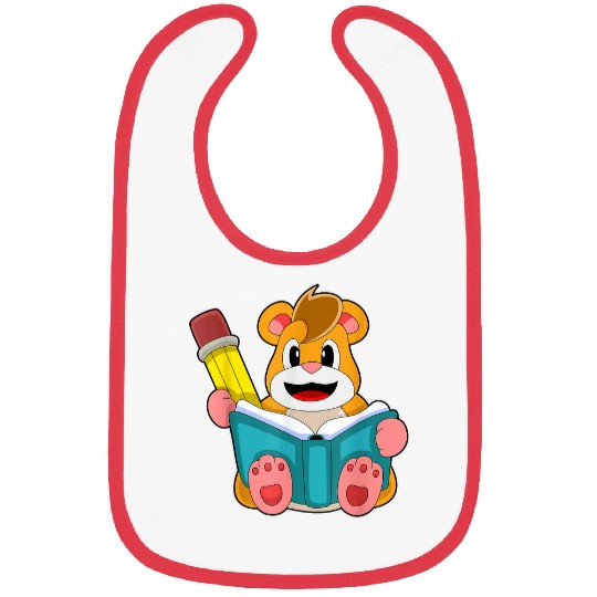 Hamster Pupil Book School Bibs