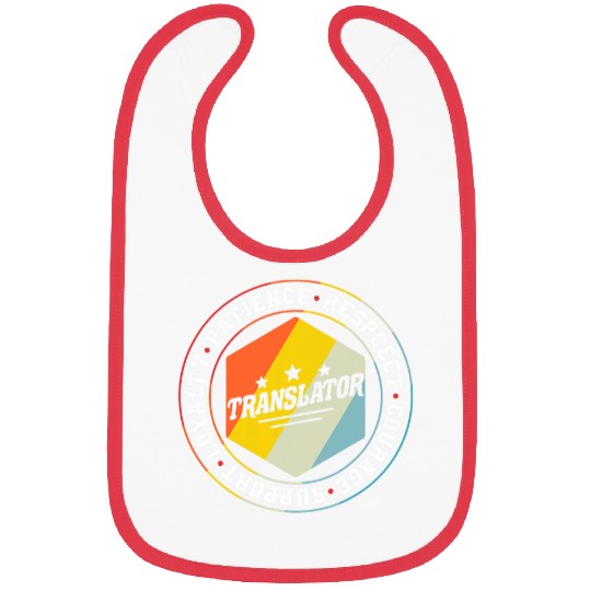 Translator Appreciation Circle Bibs