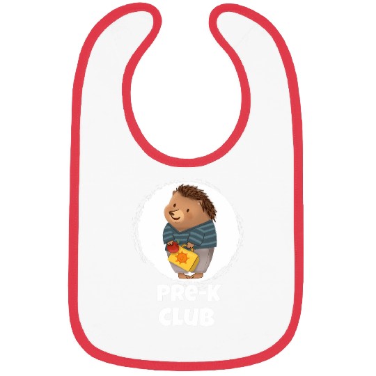 Team PreK Hedgehog Pre Kindergarten Teacher Or Student Bibs