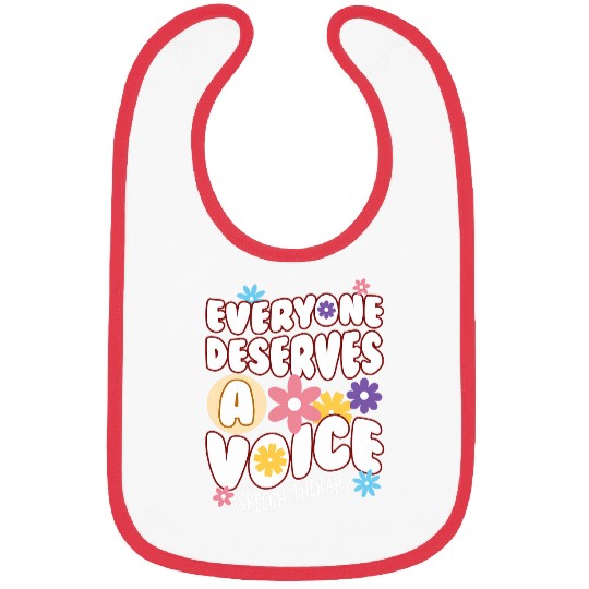 Everyone Deserves a Voice Speech Therapy Bibs