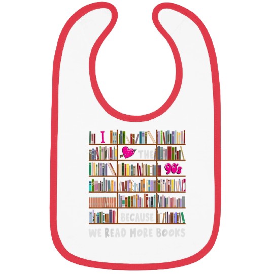 90s Reading Design For Women 1990s Ideas For Book Lovers Bibs