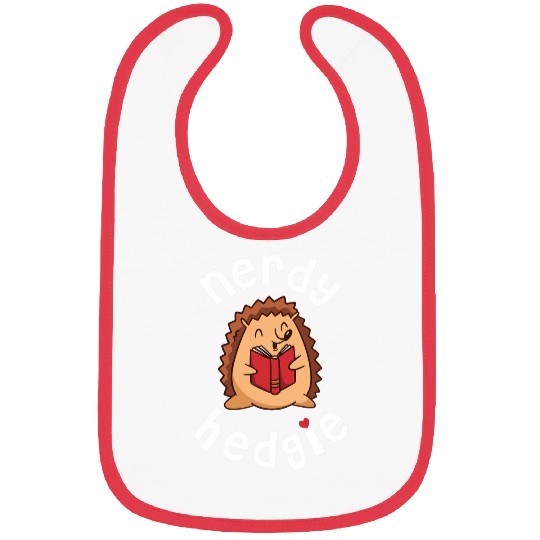 Hedgehog Book Bibs