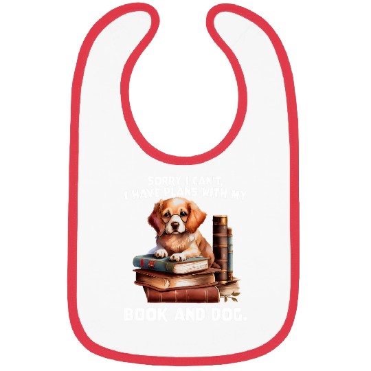 I have plans book dog bibliophile doglovers Bibs