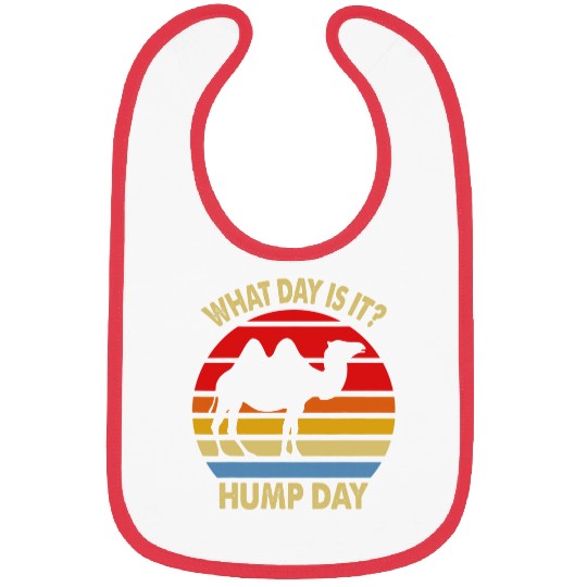 Hump Day Wednesday Fun Retro Bibs