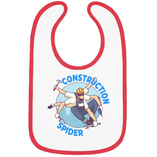 Mens Construction Spider Construction Worker Bibs
