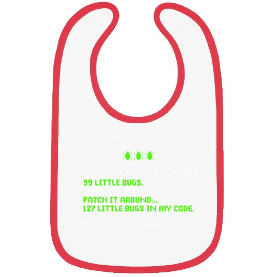 Programmer Developer Programming Coding Software Engineer Bibs