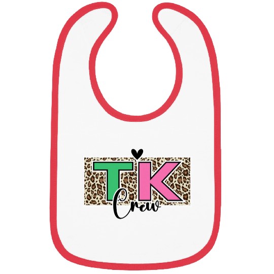 TK Crew Transitional Kindergarten Teacher TK Student Bibs
