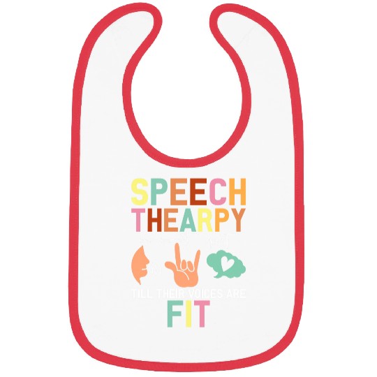 Speech Language Pathologist Speech Therapist SLP Bibs