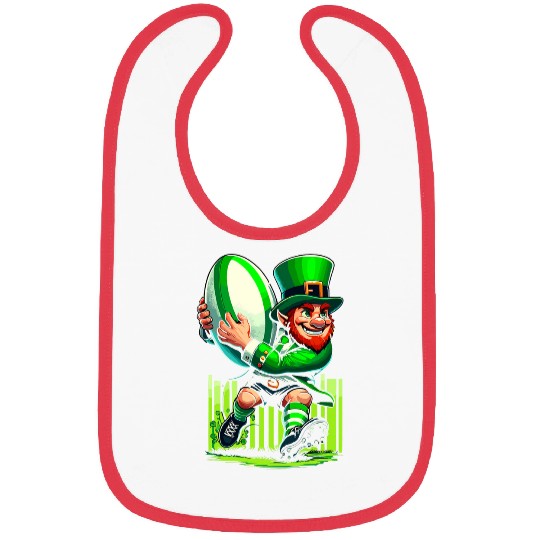 Leprechauns Rugby St Patricks Day Bibs
