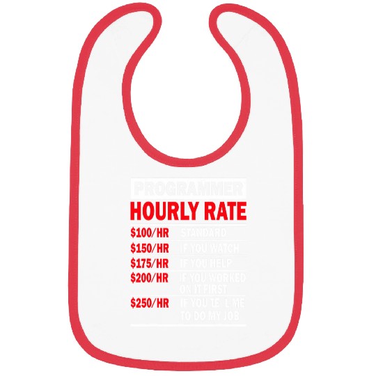 Programmer Hourly Rate Software Engineer Bibs