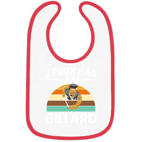 JPeux Pas JAi Billiard Funny Gift Pool Player Bibs