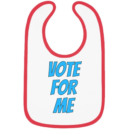 Vote For Me Election Day Student Council Apparel 1 Bibs