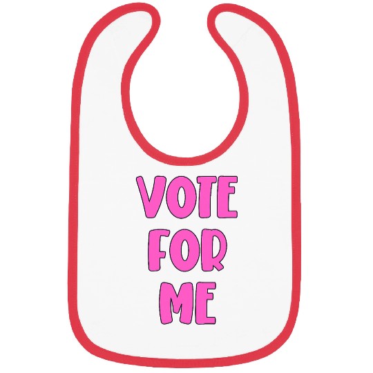 Vote For Me Election Day Student Council Apparel 9 Bibs