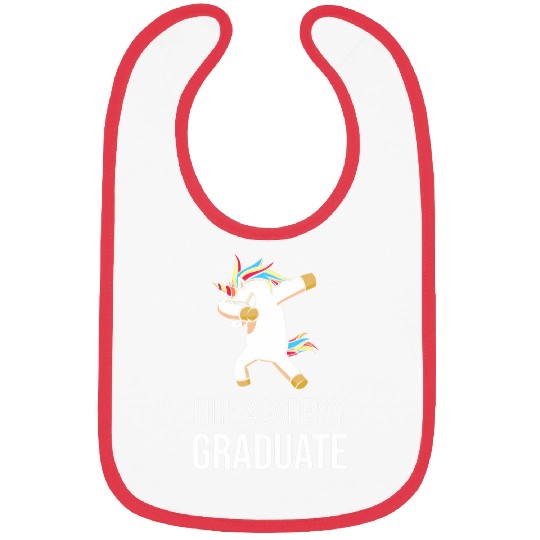 Academy Student Unicorns Fireman Graduation Bibs
