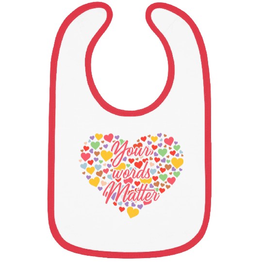 Speech Therapy Your Words Matter Speech Pathology Bibs