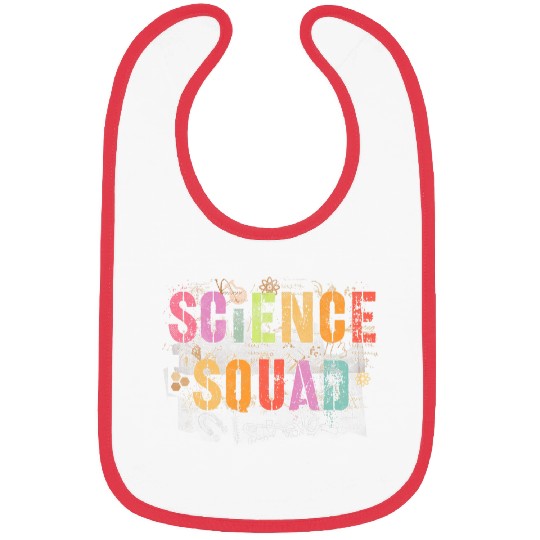 vintages SCIENCE SQUAD Technology Teacher Team Student STEM Bibs