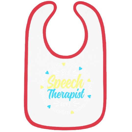 Speech Therapy Speech Language Therapist Bibs