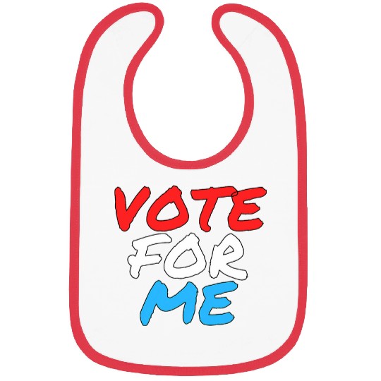 Vote For Me Election Day Student Council Apparel 12 Bibs