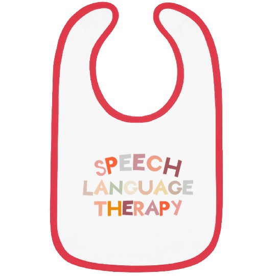 Speech Language Therapy Pathologist SLP Therapist Bibs