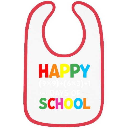 Math Formula 100 Days Of School Funny Math Teacher 100th Day Bibs