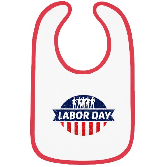 Union Worker Labor Day 3 Bibs