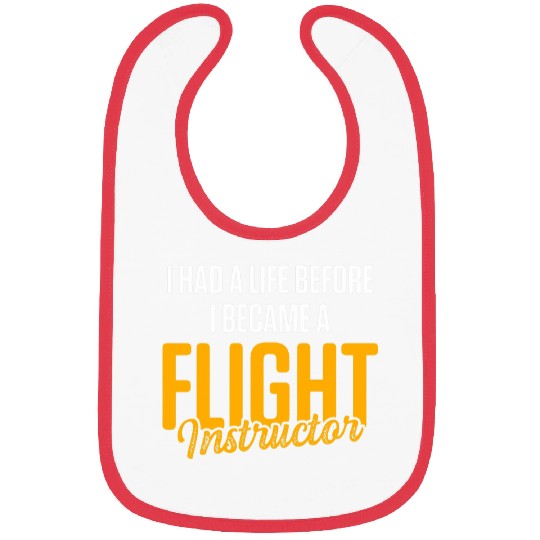 Flight Instructor Pilot Aviation Trainer 38 Bibs