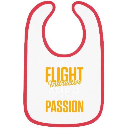Flight Instructor Pilot Aviation Trainer 14 Bibs