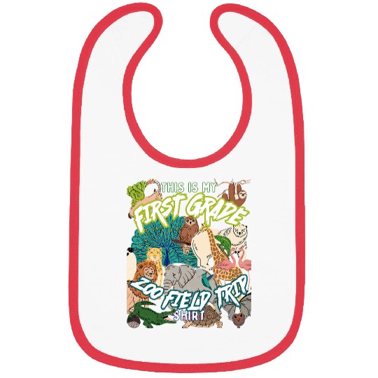 First Grade Zoo Field Trip Matching Student Teacher Class Bibs