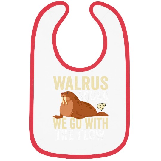 Walrus Squad marine biologist oceanography Student Apparel Bibs